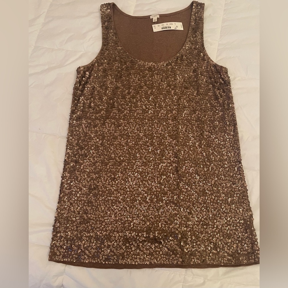 J Crew Women’s Sequin Tank